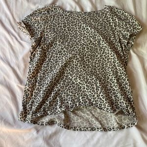 cheetah print, t-shirt, old navy